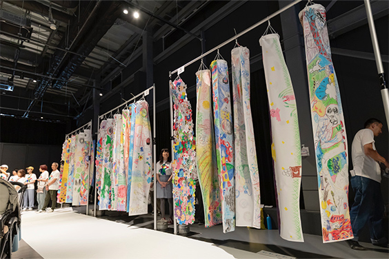 元気のぼりワークショップ・展示 EXPO2025大阪・関西万博