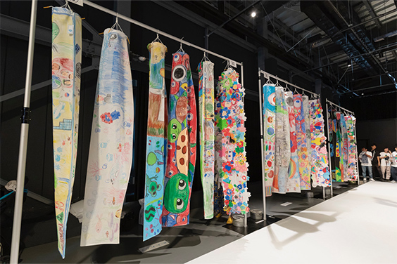 元気のぼりワークショップ・展示 EXPO2025大阪・関西万博