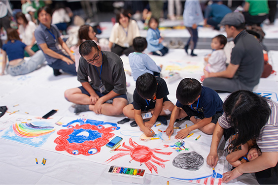 元気のぼりワークショップ・展示 EXPO2025大阪・関西万博