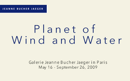 Planet of Wind and Water Galerie Jeanne Bucher Jaeger in Paris